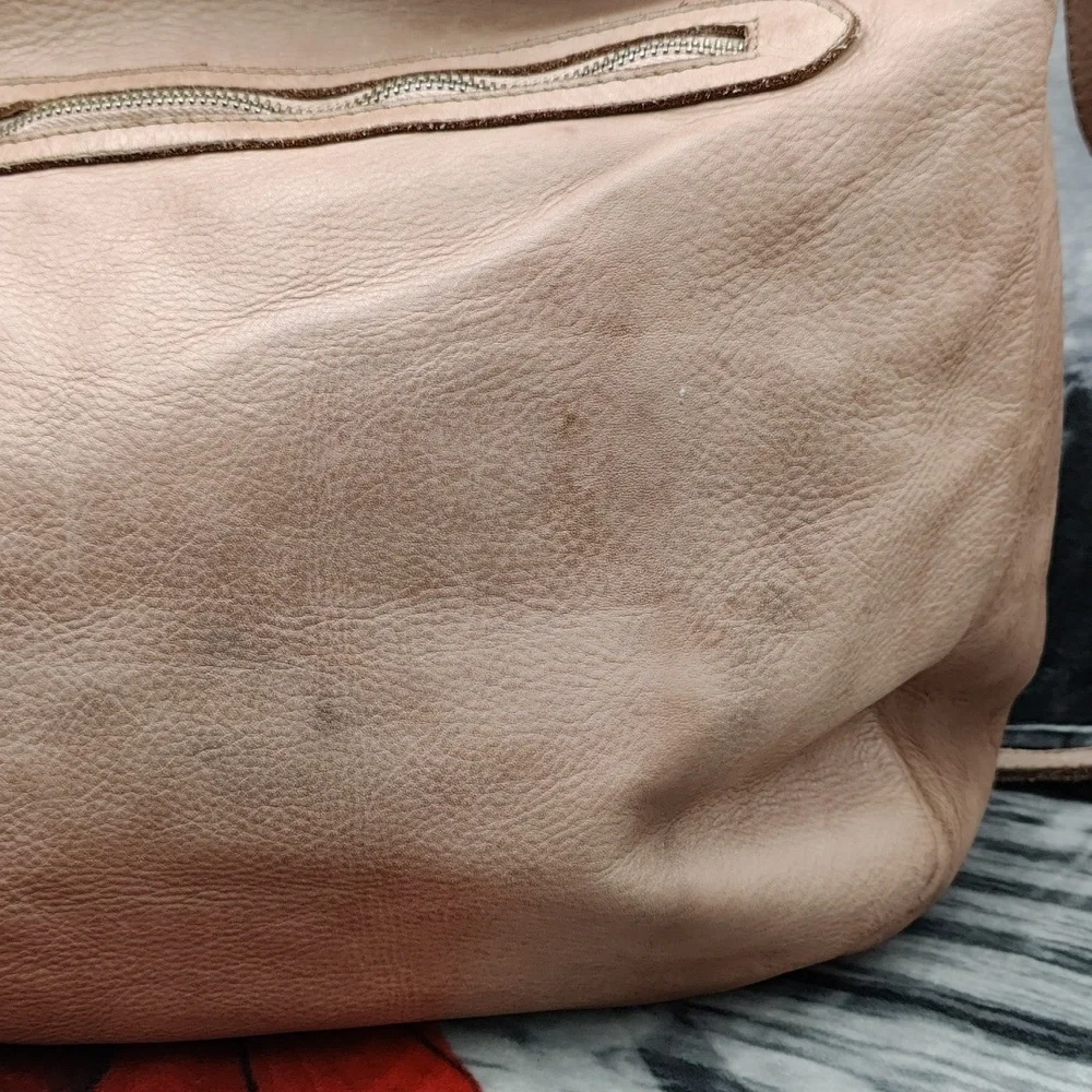 Borse In Pelle Pink Leather Bag